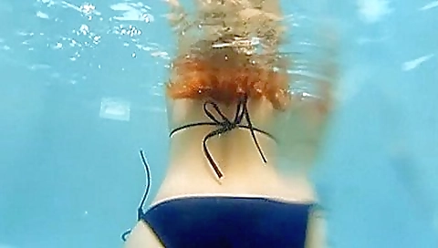 Smoking her sweet ass and feet