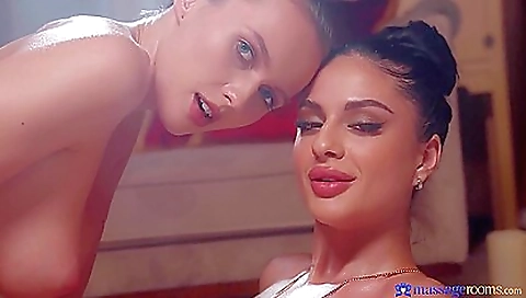 Stacy Cruz And Mia Trejsi Hot Lesbian Massage Stacy Cruz And Mia Trejsi Hot Lesbian Massage
