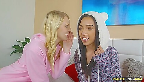 Hot blondes licking and anal fuck Hot blondes licking and anal fuck
